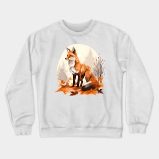 Forest Foxes Crewneck Sweatshirt